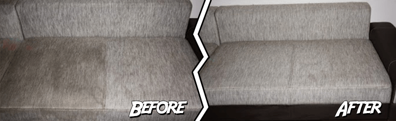 Sofa Cleaning Before After